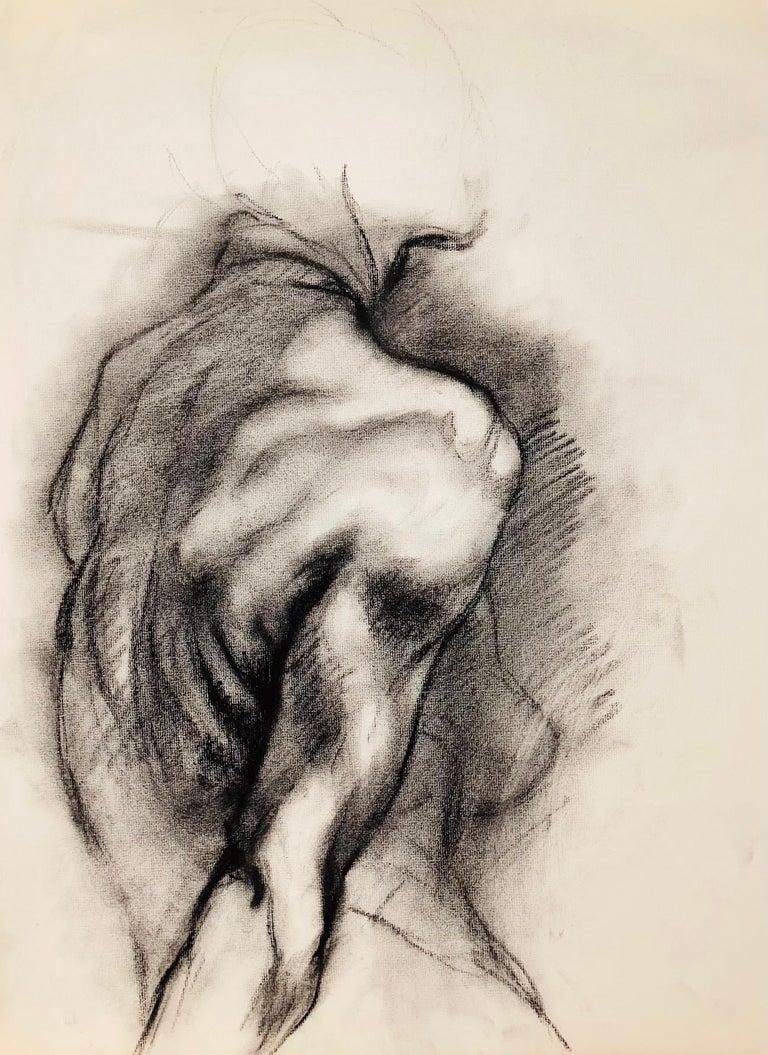 Untitled (Renaissance Female Nude Figure Study), 1963, Ian Hornak — Drawing