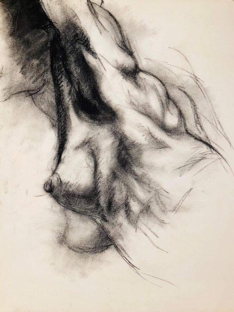 Untitled (Renaissance Female Nude Figure Study), 1963, Ian Hornak — Drawing