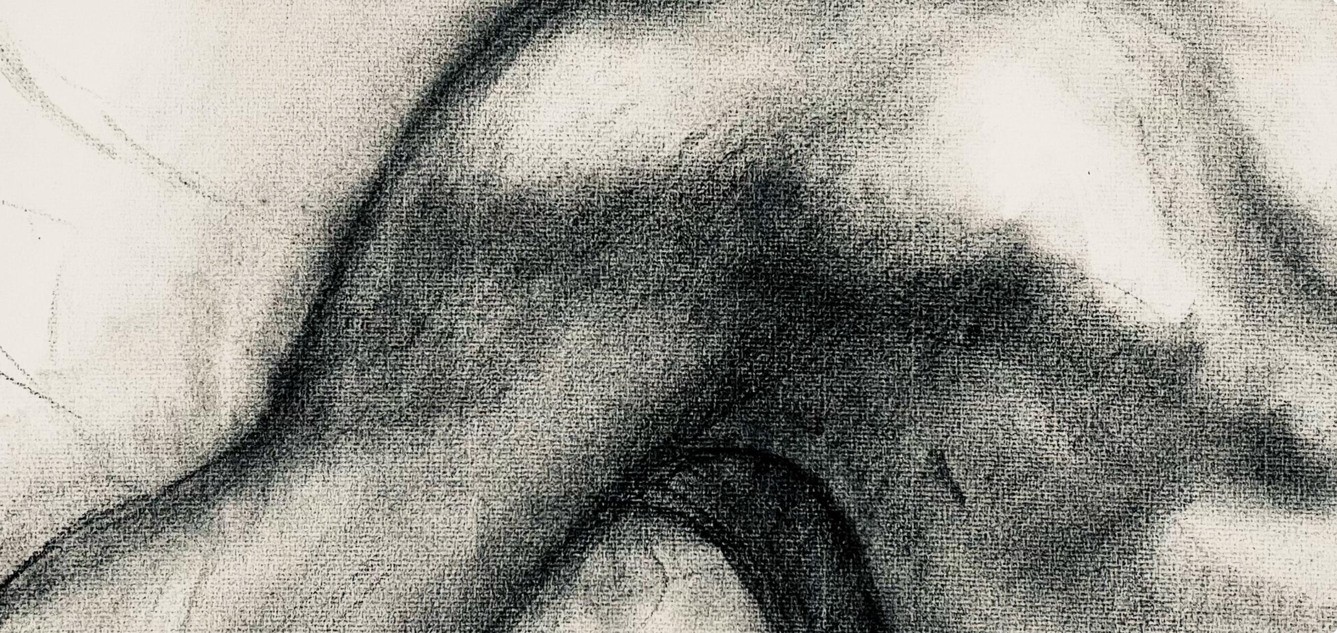 Studio di figura maschile rinascimentale, 1963, Ian Hornak - Disegno in vendita 4