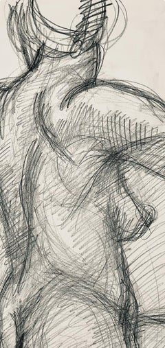 Studio di figura femminile rinascimentale, 1963, Ian Hornak - Disegno