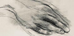 Renaissance Hand Study, 1963, Ian Hornak — Drawing