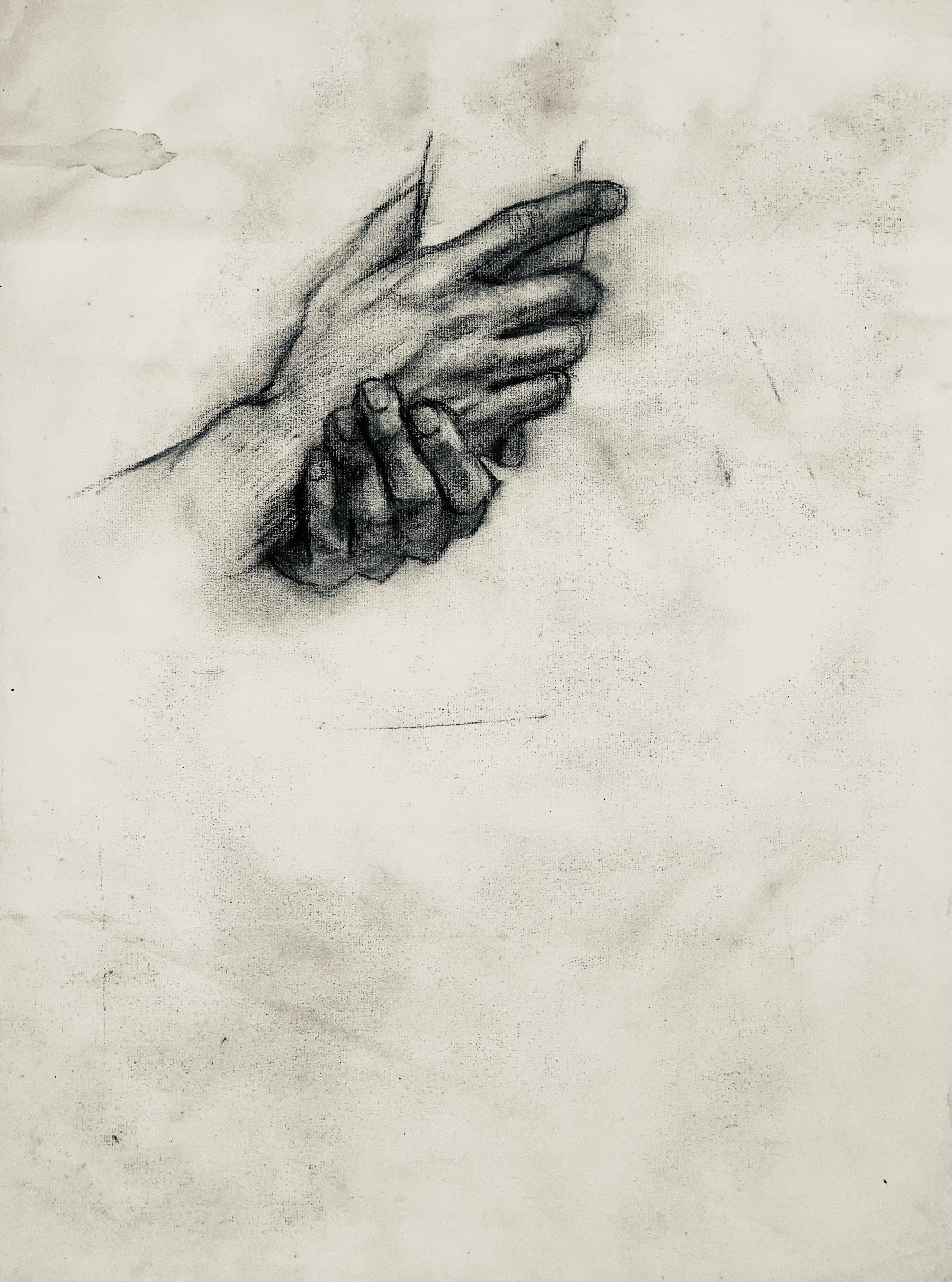 Renaissance Hand Study, 1963, Ian Hornak — Drawing For Sale 3