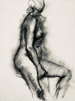 Studio di figura femminile rinascimentale, 1963, Ian Hornak - Disegno