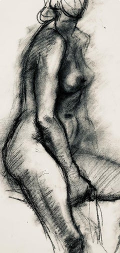 Studio di figura femminile rinascimentale, 1963, Ian Hornak - Disegno