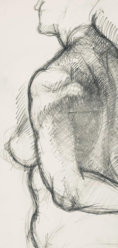 Studie eines weiblichen Renaissance-Akts, 1963, Ian Hornak - Zeichnung