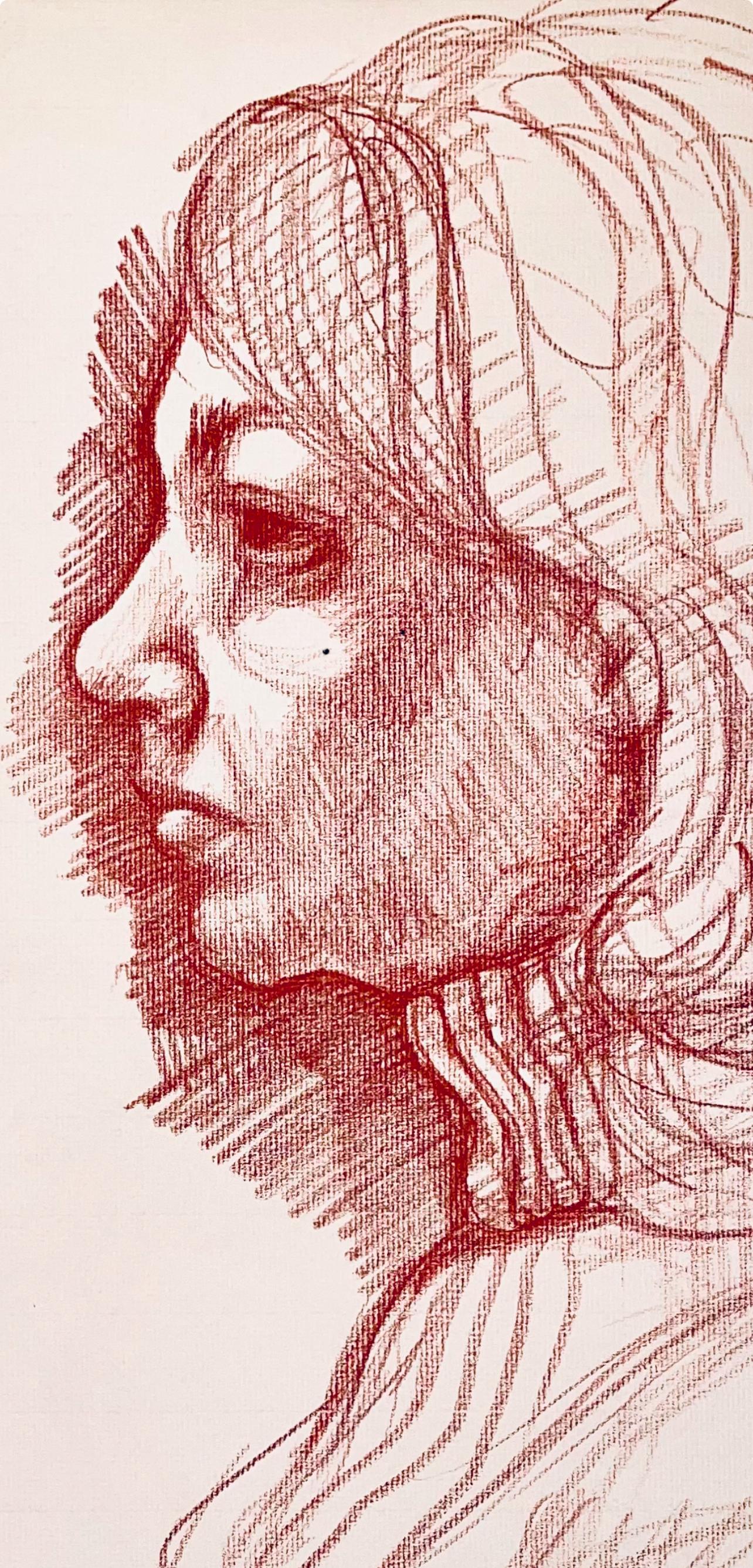 Studio di figura femminile, 1963, Ian Hornak - Disegno in vendita 1