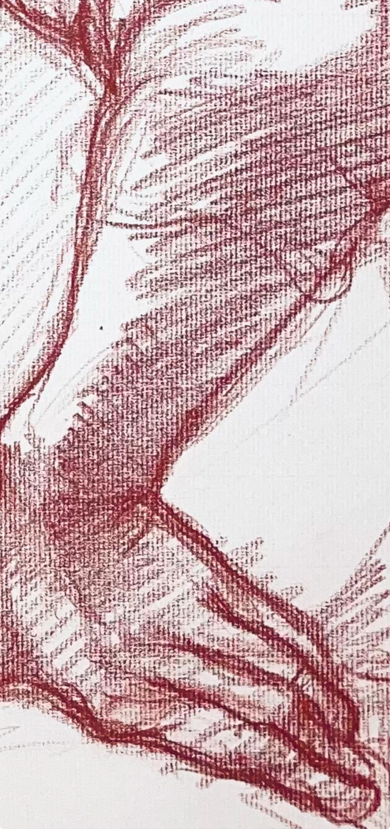 Studio di figura femminile, 1963, Ian Hornak - Disegno in vendita 4