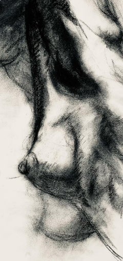 Studio di figura femminile rinascimentale, 1963, Ian Hornak - Disegno