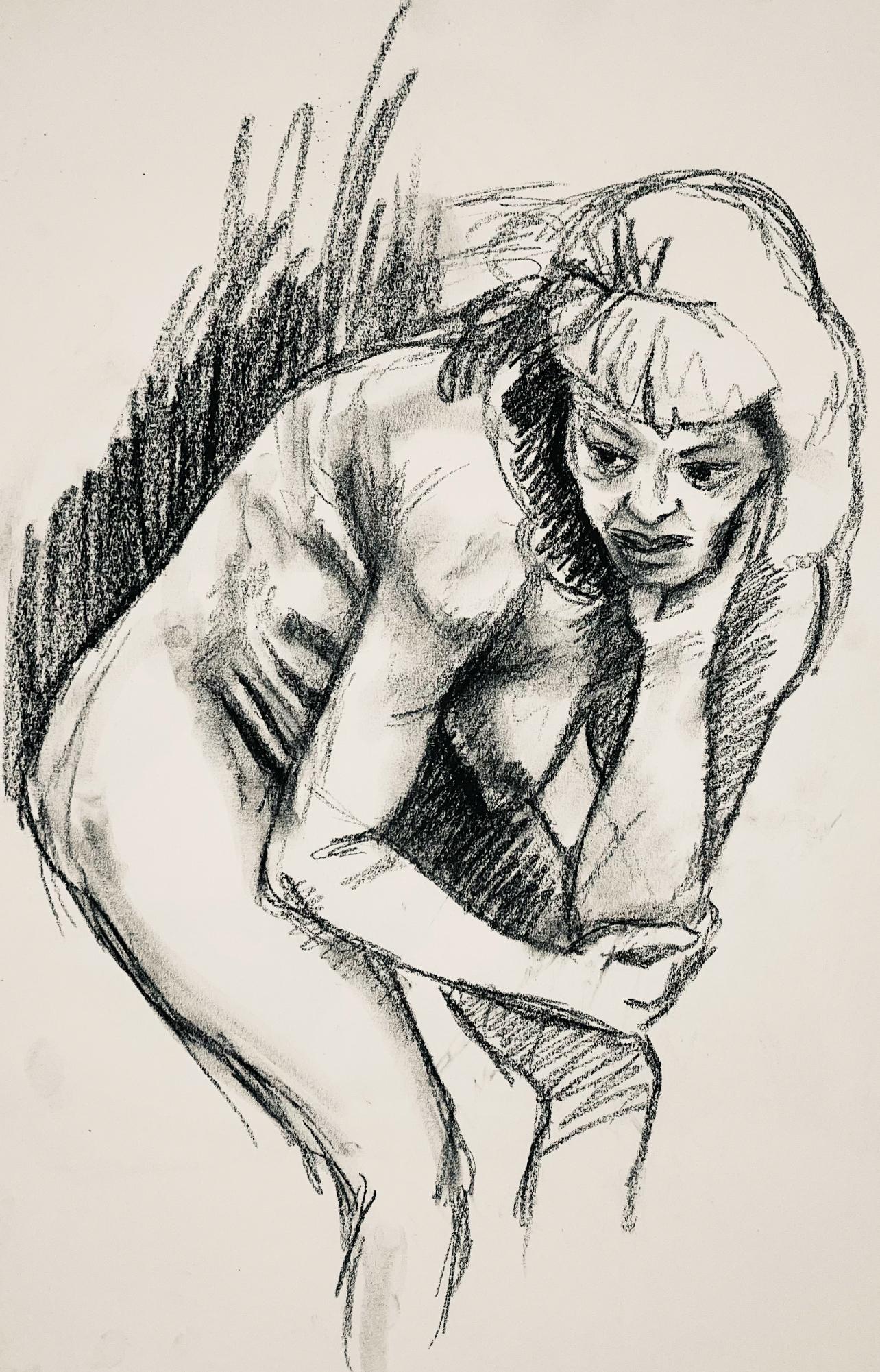 Artista: Ian Hornak (1944-2002)
Titolo: Studio di figura femminile rinascimentale
Anno: circa 1963
Medio: Disegno originale su carta vélin
Dimensioni: 23 x 18 pollici
Condizioni: Buono
Provenienza: Proprietà di Ian Hornak, East Hampton, NY
Note: