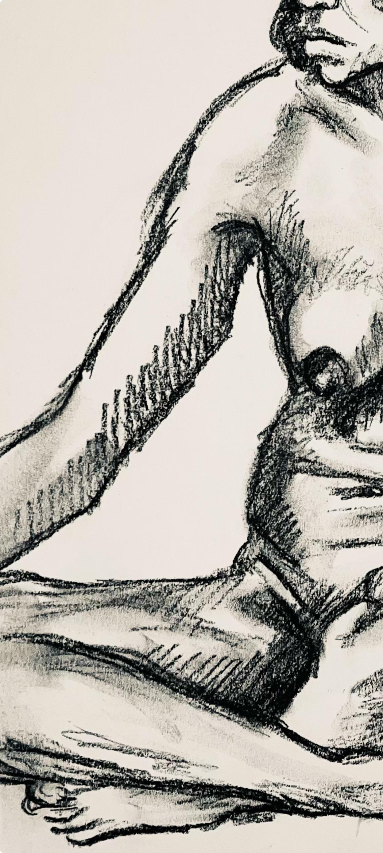 Studie eines weiblichen Renaissance-Akts, 1963, Ian Hornak - Zeichnung im Angebot 5