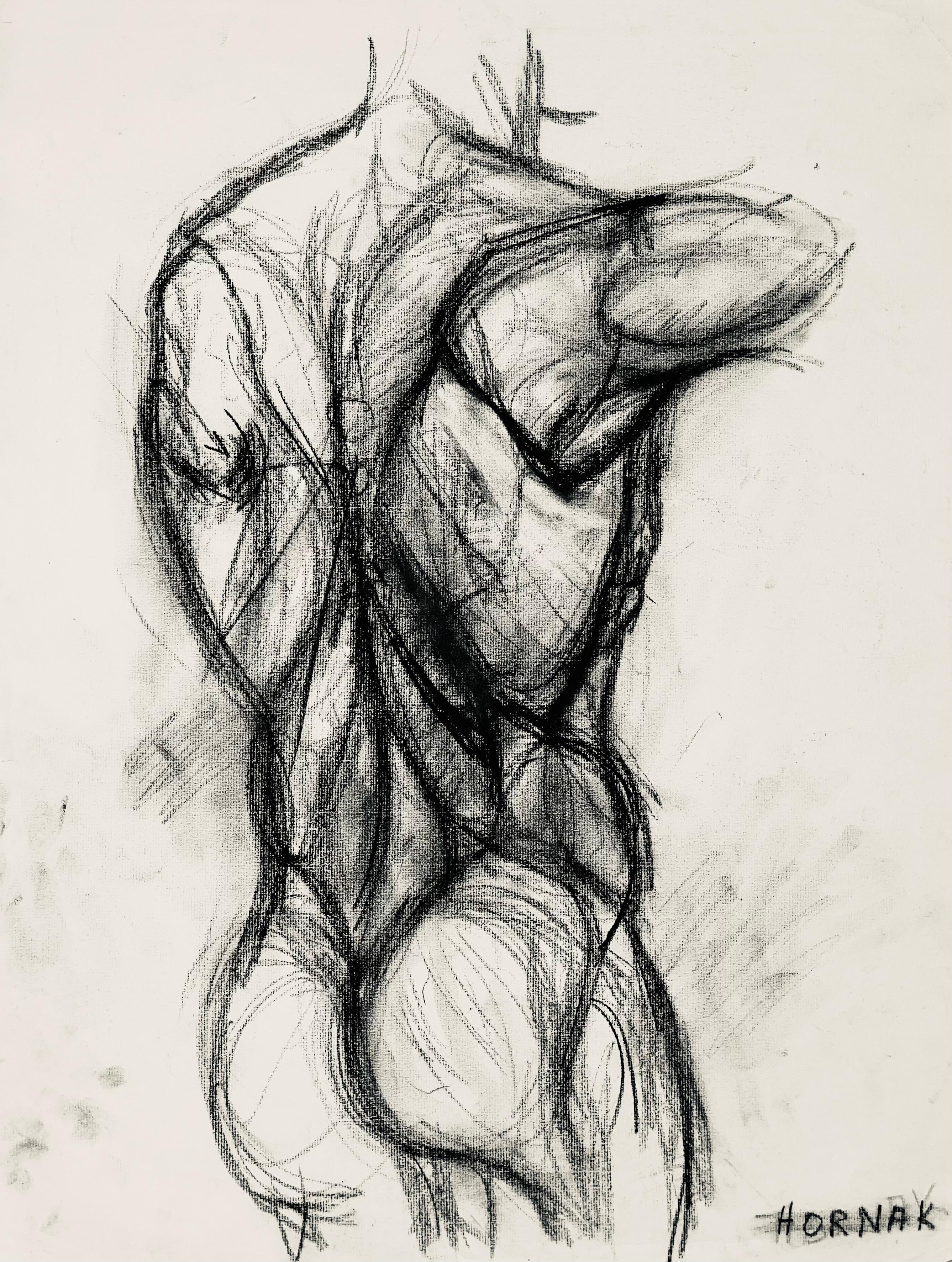 Artist: Ian Hornak (1944-2002)
Title: Renaissance Male Nude Figure Study
Year: circa 1964
Medium: Original drawing on vélin paper
Size: 23 x 18 inches
Condition: Good
Provenance: Estate of Ian Hornak, East Hampton, NY
Notes: Created during Hornak’s