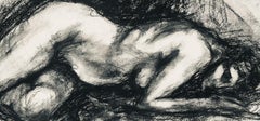 Étude de figure de nu féminin de la Renaissance, 1963, Ian Hornak - Dessin