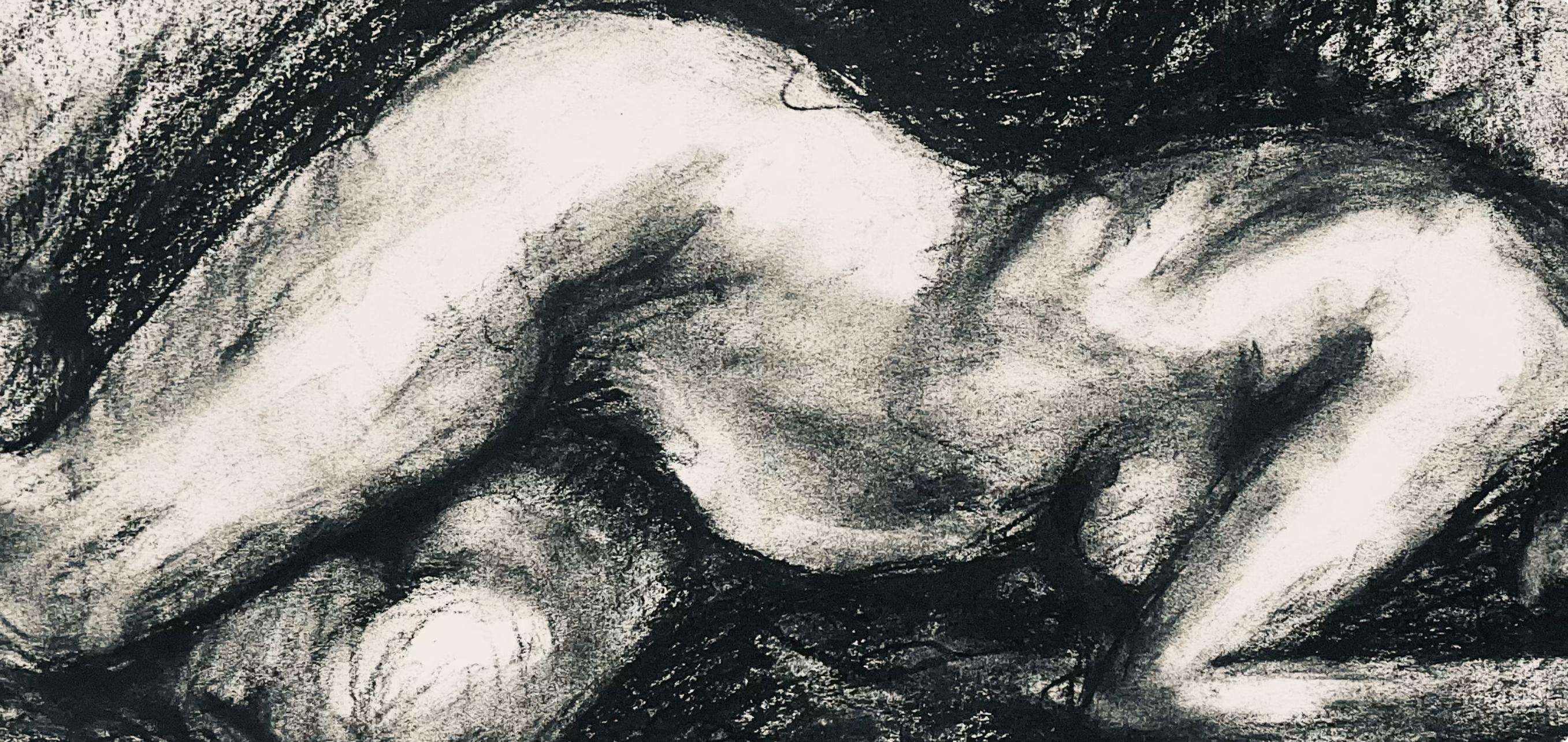 Studie eines weiblichen Renaissance-Akts, 1963, Ian Hornak - Zeichnung im Angebot 3