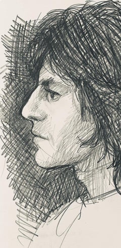 Renaissance Male Figure Study, 1964, Ian Hornak — Drawing