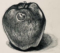 Estudio sobre la manzana, 1985, Ian Hornak - Dibujo