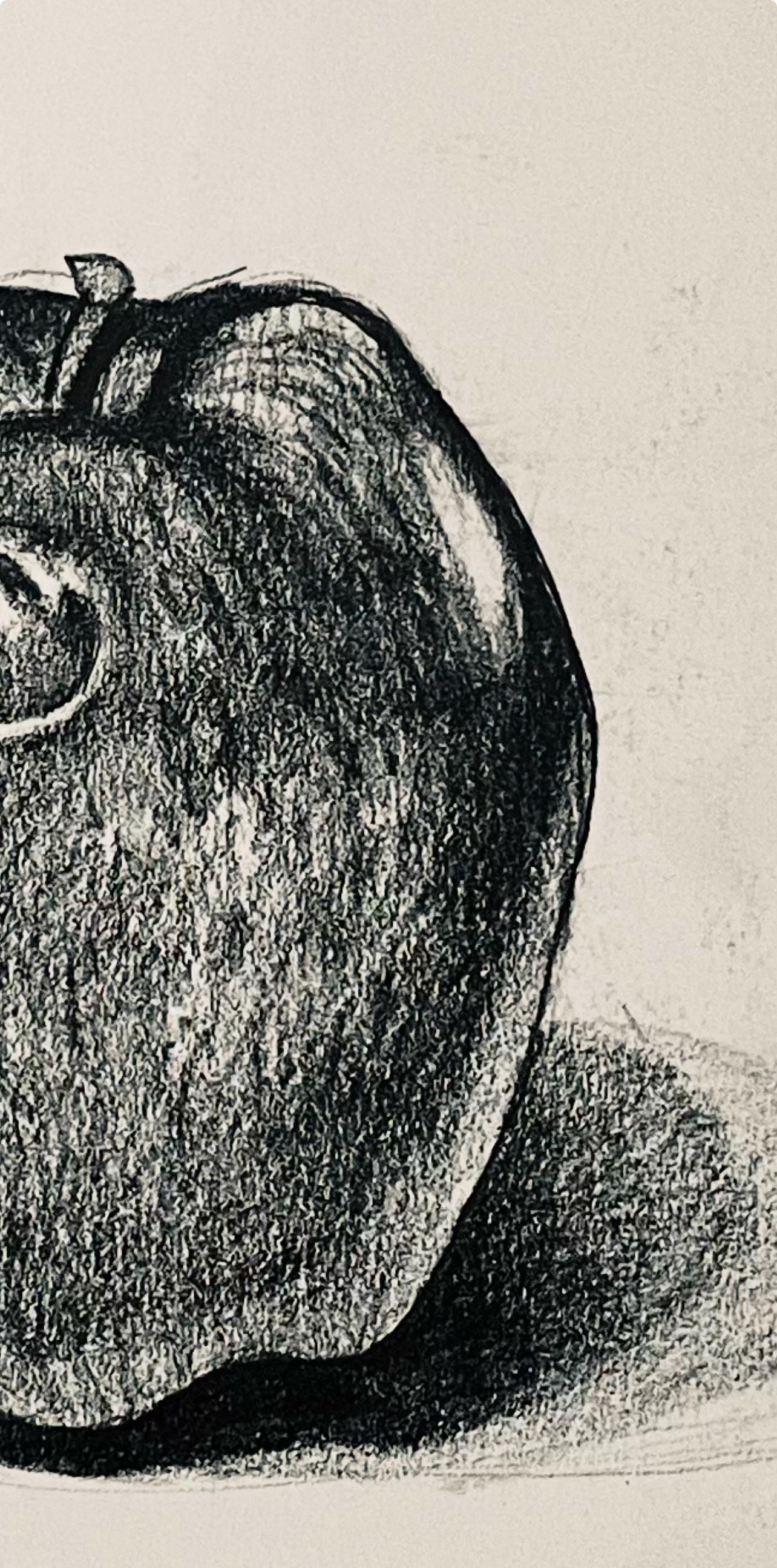 Étude de la pomme, 1985, Ian Hornak - Dessin en vente 2