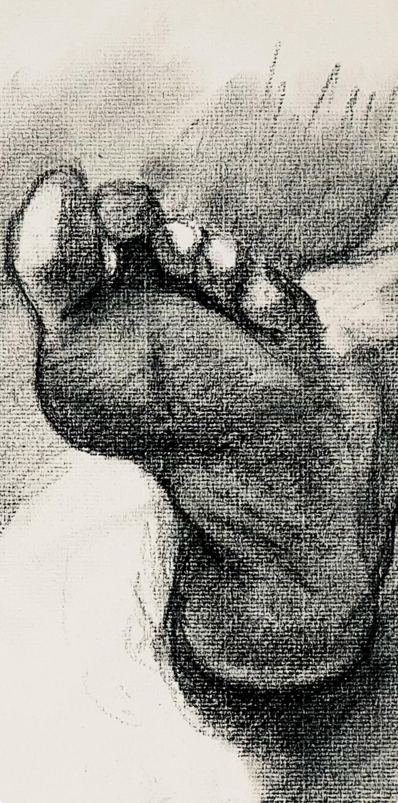 Renaissance Male Foot Figure Study, 1964, Ian Hornak — Drawing For Sale 5