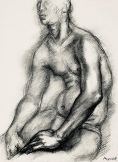 Studio di figura maschile rinascimentale, 1964, Ian Hornak - Disegno