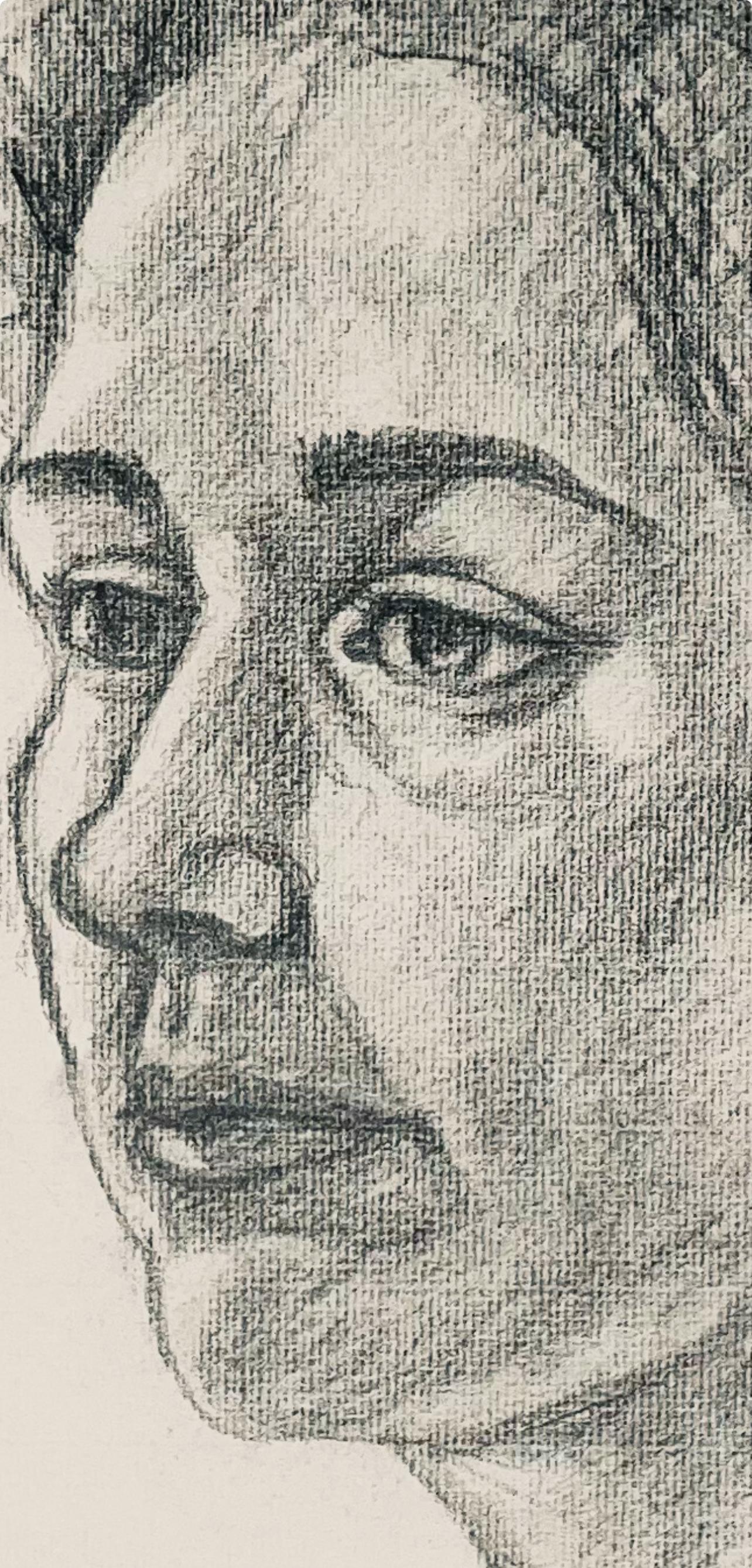 Estudio de figura femenina renacentista, 1964, Ian Hornak - Dibujo en venta 2