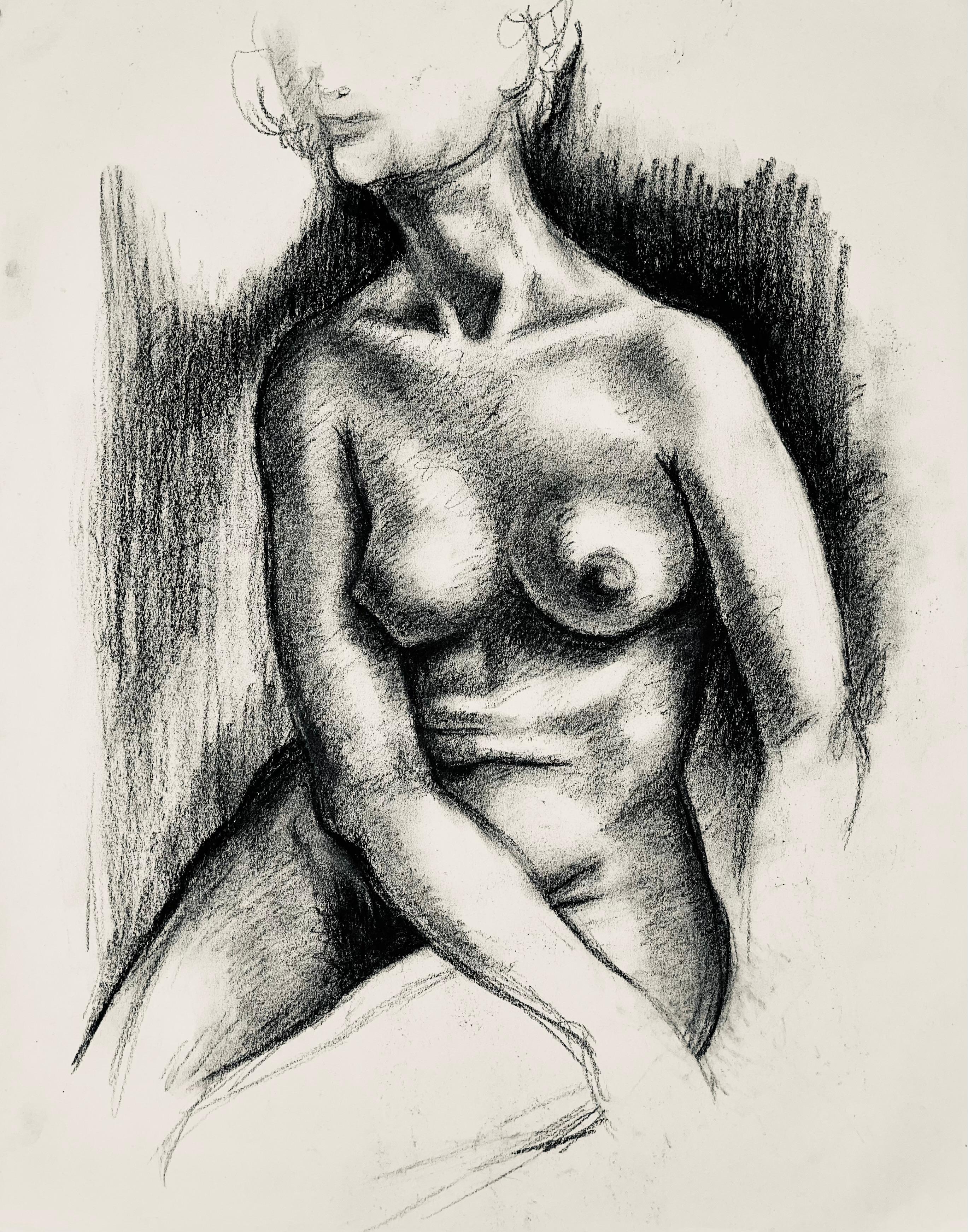 Artista: Ian Hornak (1944-2002)
Titolo: Studio di figura femminile rinascimentale
Anno: circa 1964
Medium: Carboncino su carta vélin
Dimensioni: 23 x 18 pollici
Condizioni: Buono
Provenienza: Proprietà di Ian Hornak, East Hampton, NY
Note: Creato
