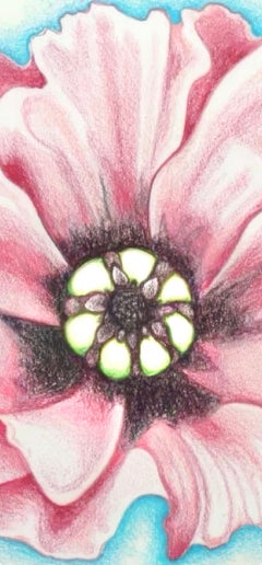 Lowell Nesbitt, Rosa Mohnblume, 1986