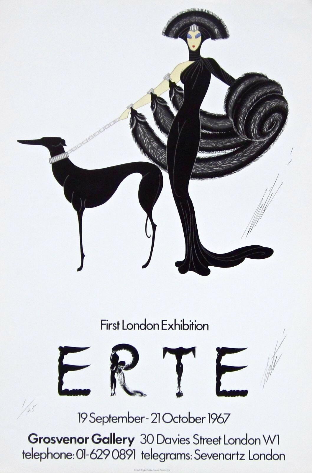 symphony in black erte