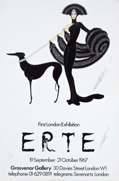 Symphony in Black 1967, Erté