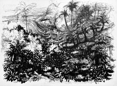 (Paesaggio tropicale apocalittico) Senza titolo