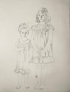 Vintage Untitled (My Mother and Her Sister as Children), State I