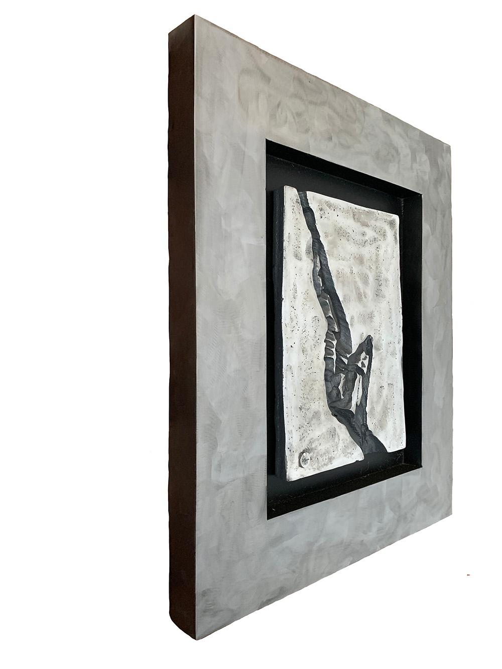 Wall Relif  Modern Mural  " Matagrosso "   Abstract Aluminium Steel Wallhanging  - Art by David Marshall