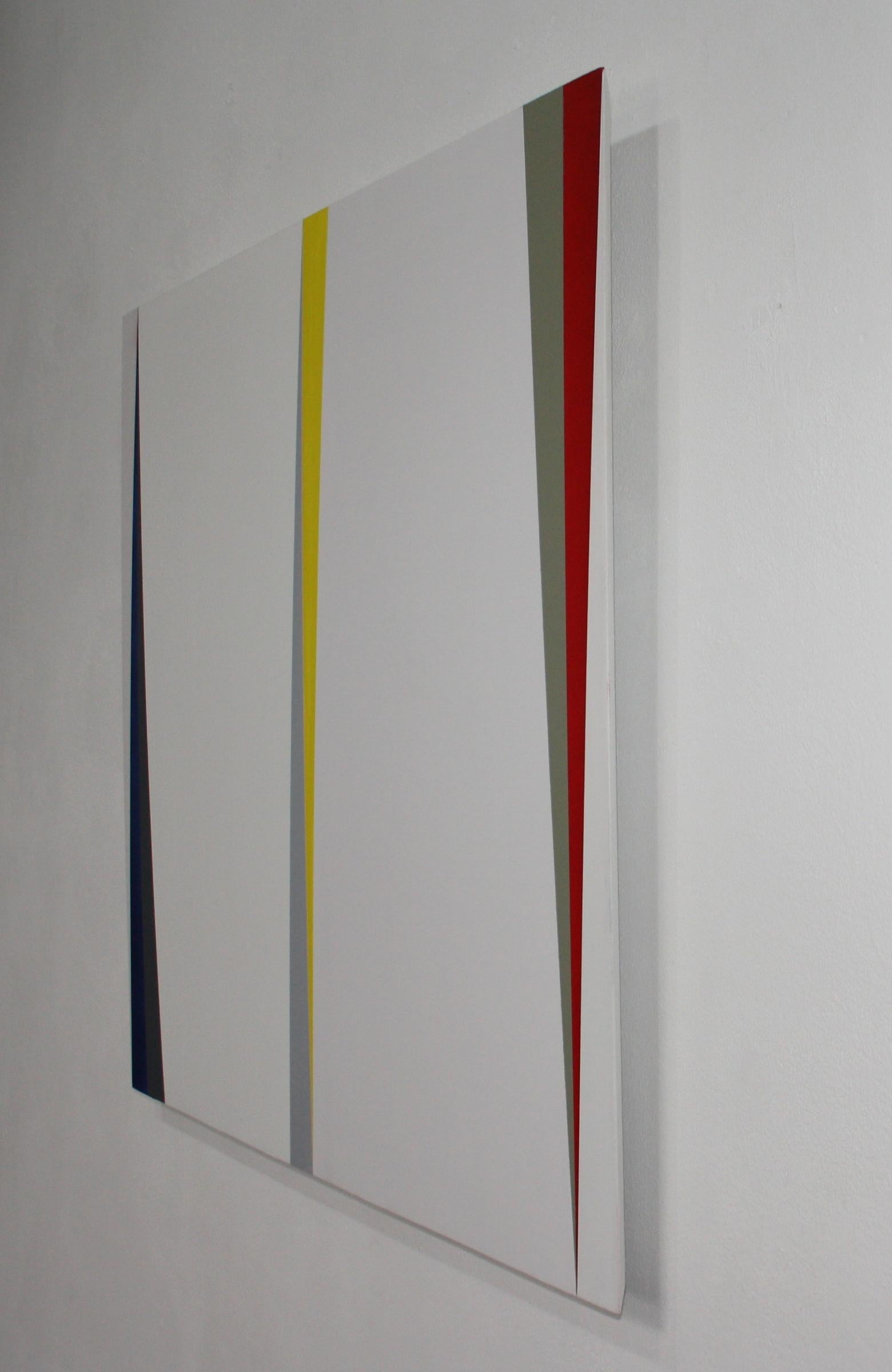 Die Werke von Martin Gerwers sind zwischen den Gattungen Malerei und Skulptur angesiedelt. Mit ihnen untersucht Gerwers das Verhältnis von Farbe und Raum. Er tut dies, indem er entweder dreidimensionale, mehrfarbige Objekte schafft, die nur dann