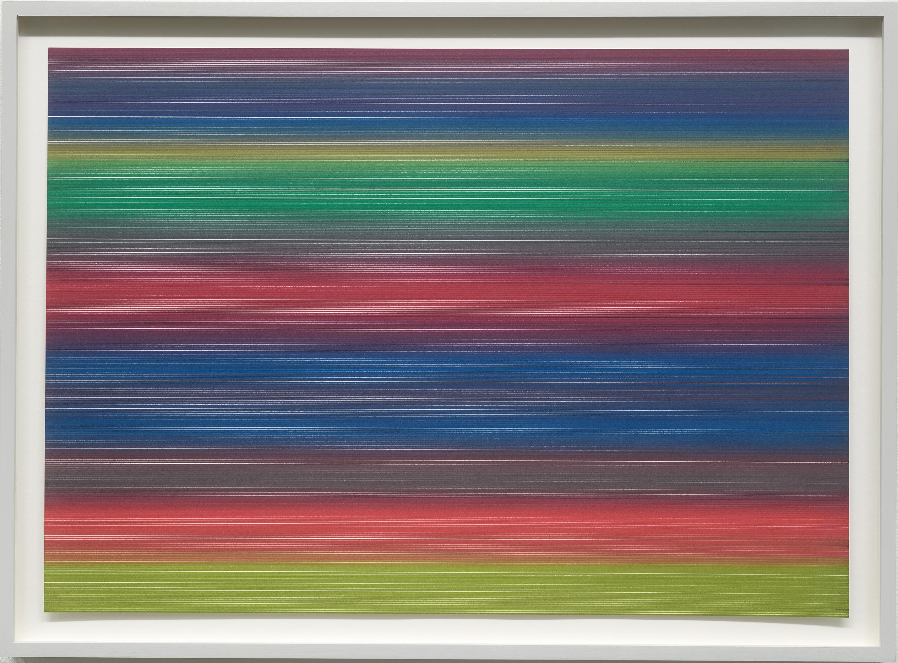 "Color Gradient 2", colored drawing, markers, office, minimal