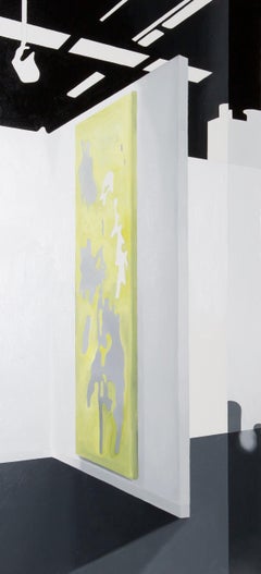 "This Painting Is Dedicated to Its Secondary Market", oil painting, conceptual