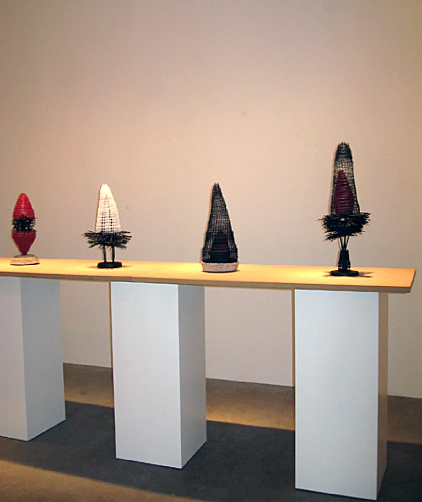 kunst aus drahtgeflecht