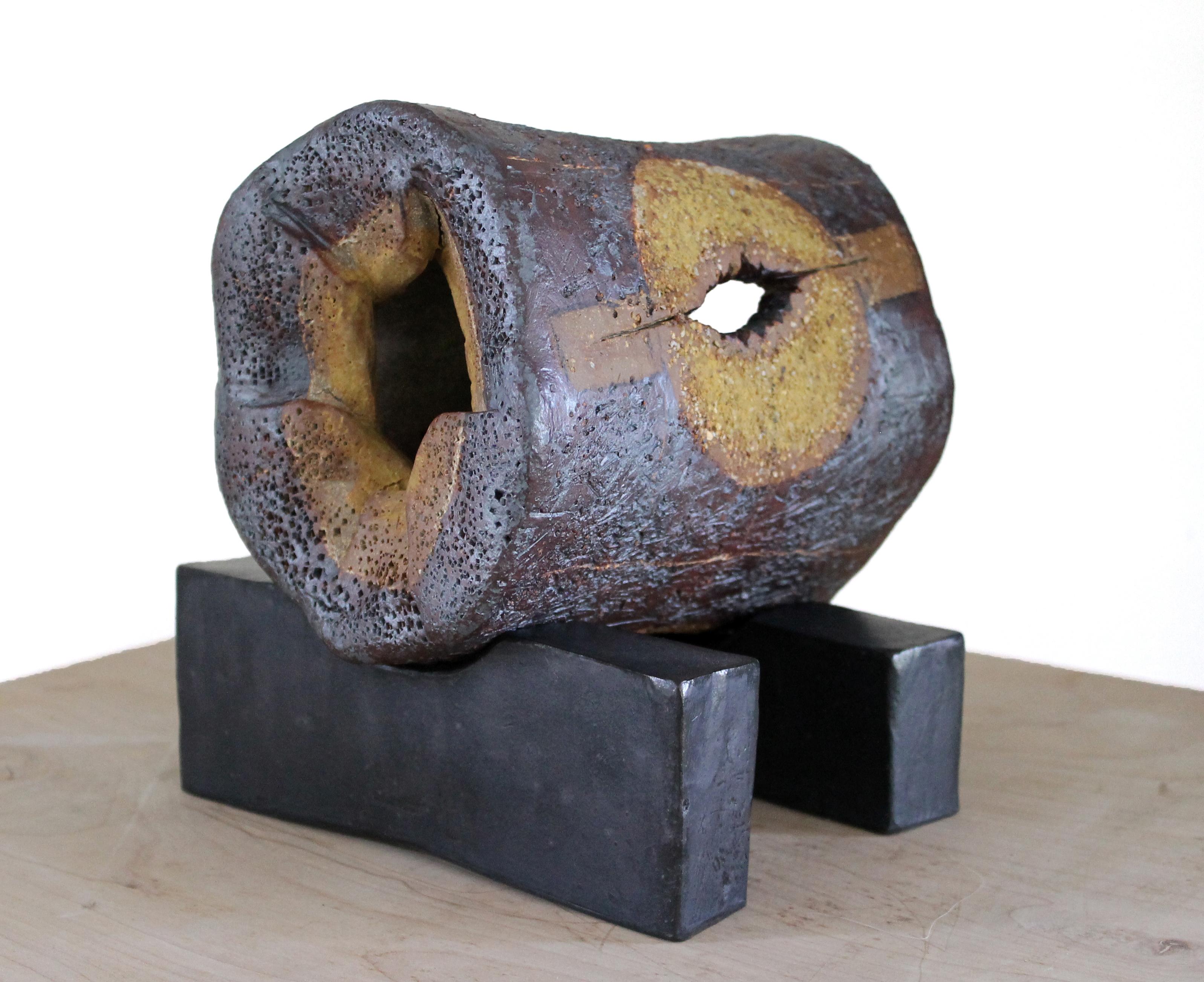 « OBJET ROTIQUE », sculpture, argile, abstrait, contemporain, céramique, érotique - Mixed Media Art de Harold Wortsman