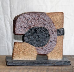 "HER DREAM", sculpture, clay, abstract, organic, contemporary, ceramic, tribal