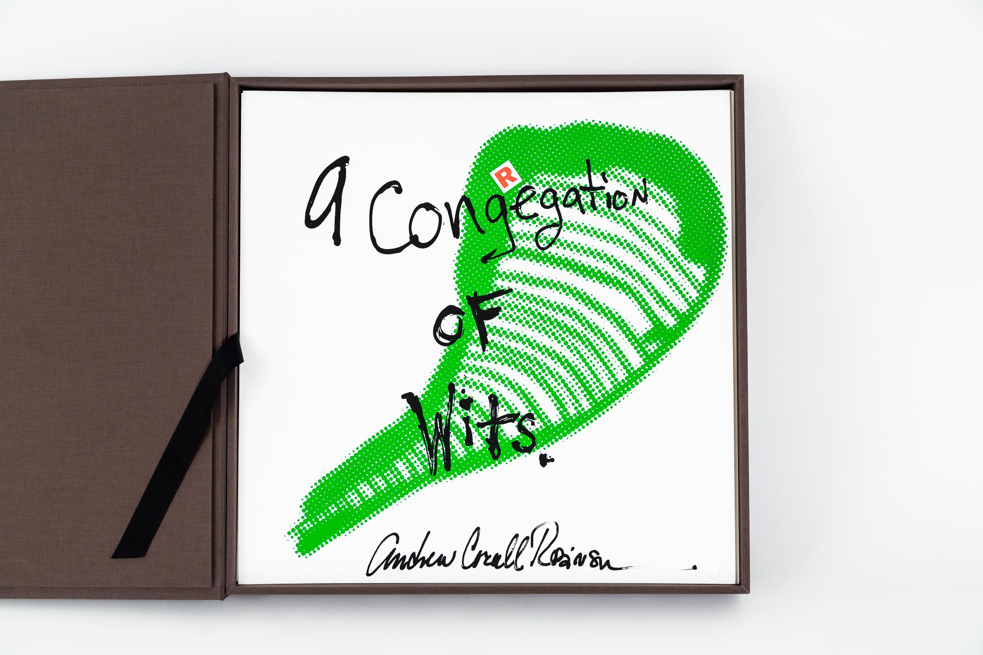 "CONGREGACIÓN DE INGENIOS: BOX SET", 41 serigrafías, doble cara, caja personalizada