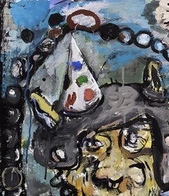 "Idiot Wind, Sweet Reason", acrylic painting, duality, politics, humanity