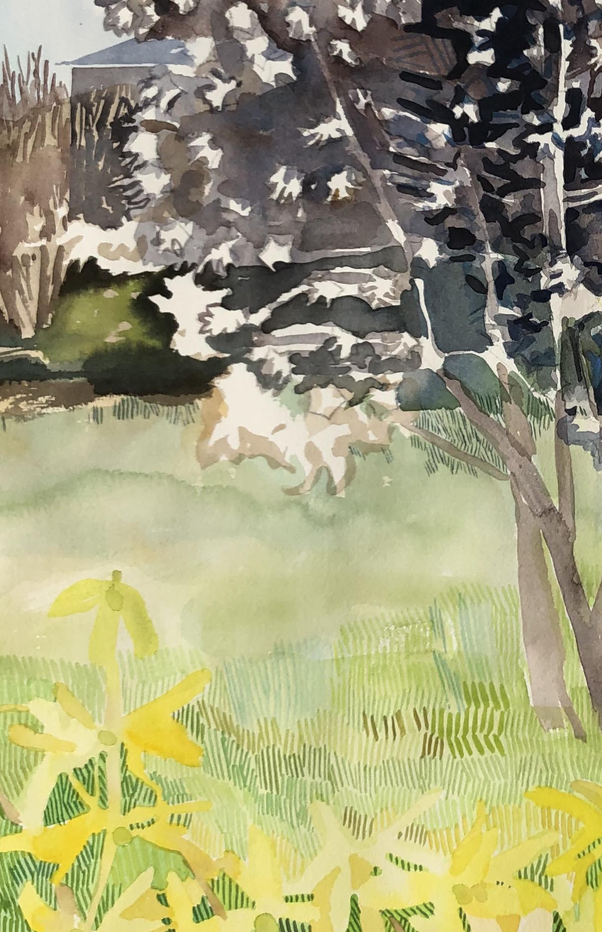 aquarellbilder frühling