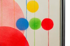 Albert Chubac, Airbrush on Canvas, France, circa 1960