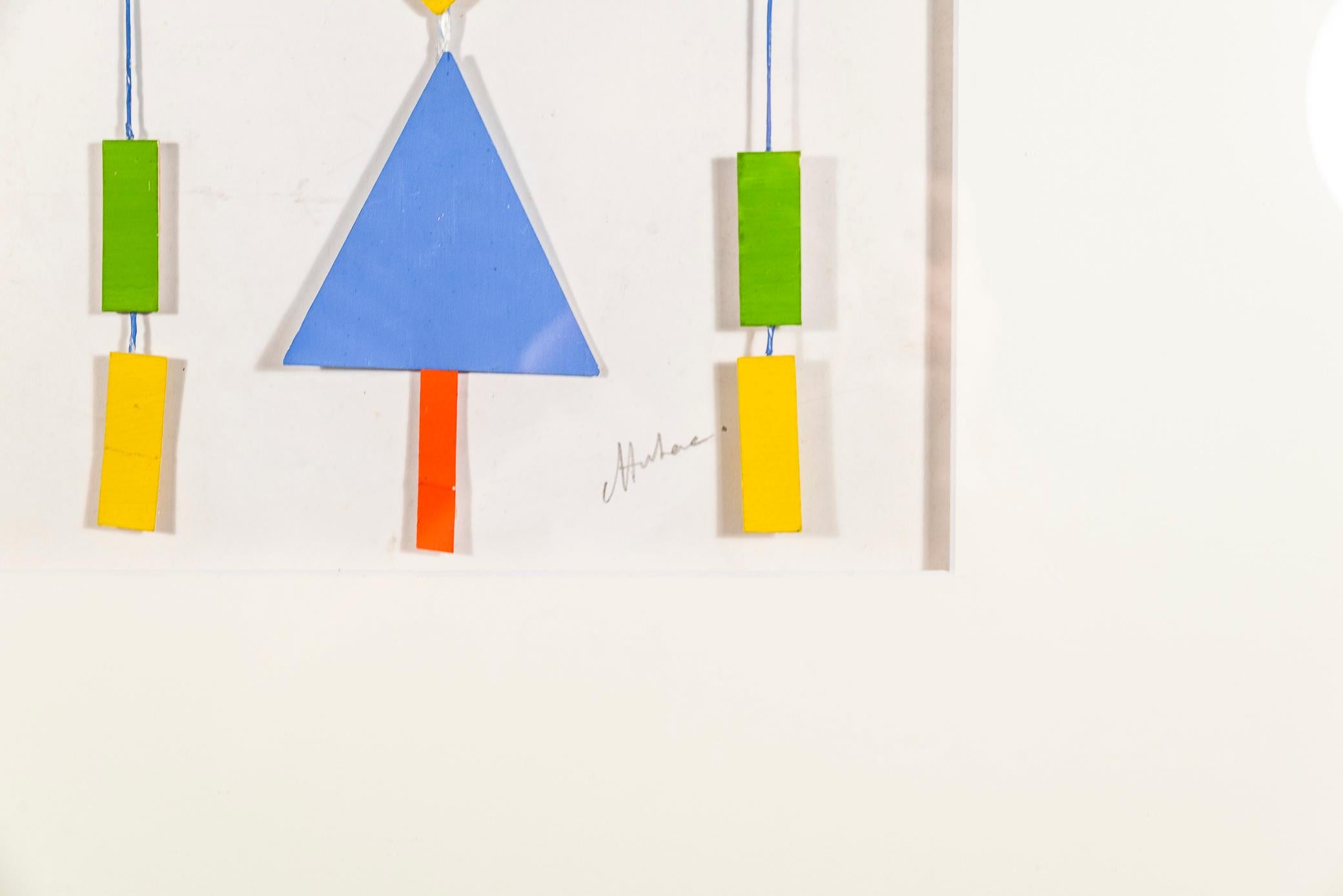 Albert Chubac, Collage, vers 1980, France en vente 1