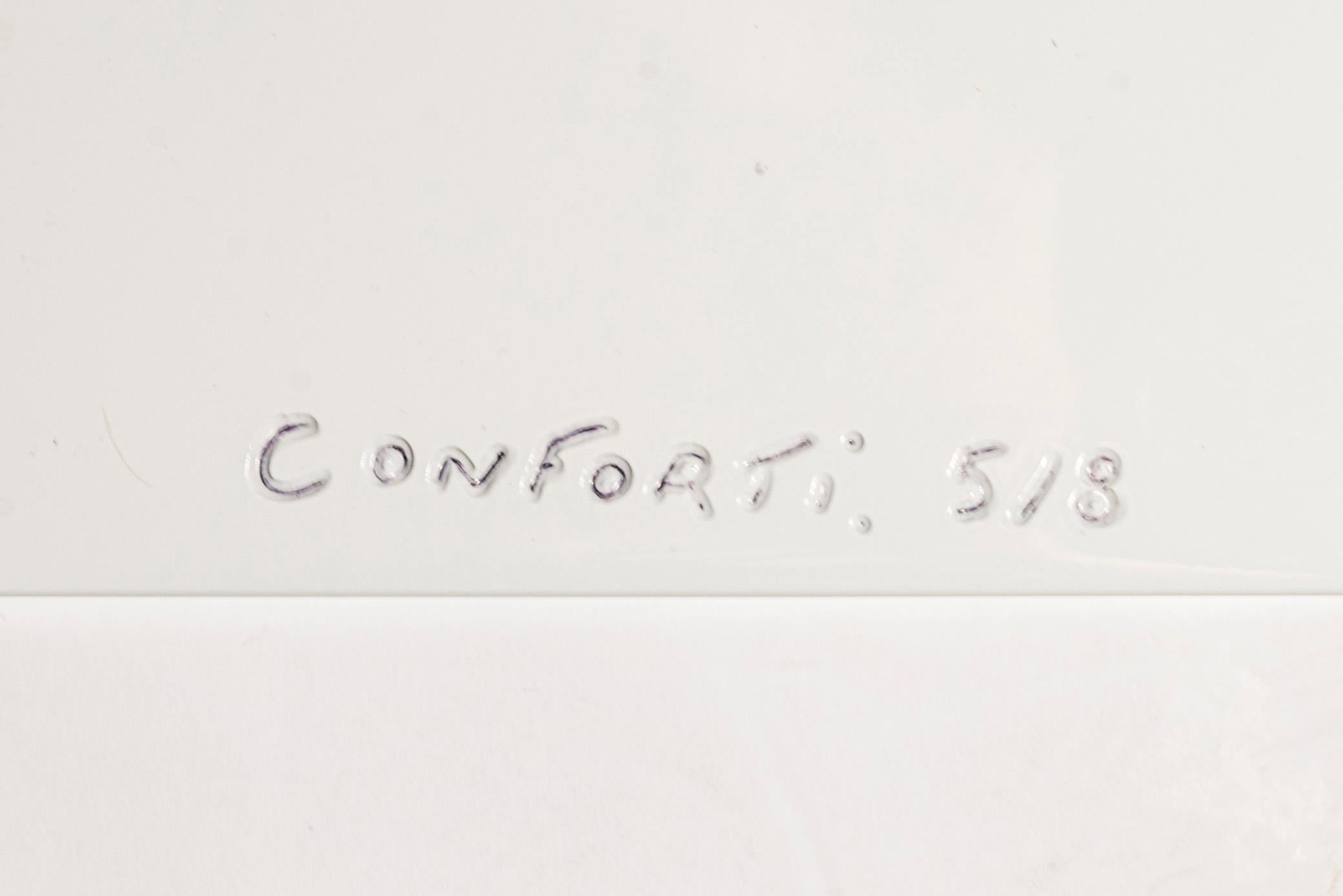 Sculpture de pingouin en résine, signée Bernard Conforti, vers 2010 en vente 1