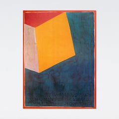 Sol Lewitt, Wall Drawings Exhibition at Yvon Lambert Paris, 1987 Exhibition Post