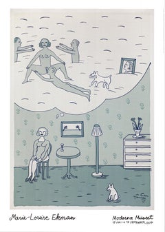 Museum Poster, Till min älskade (To my beloved) Love Romance Interior