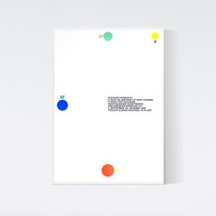 1988 Vintage Exhibition Poster Westfälischer Kunstverein ( It must be abstract)