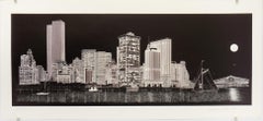 Downtown Manhattan Skyline at Night