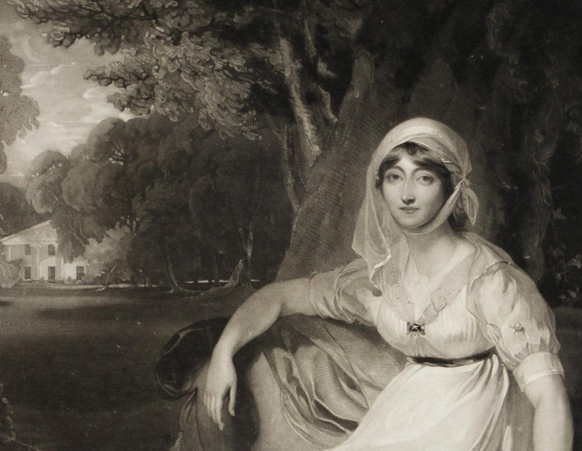 Elizabeth, Marchioness of Exeter - Print by Studio of Sir Thomas Lawrence 
