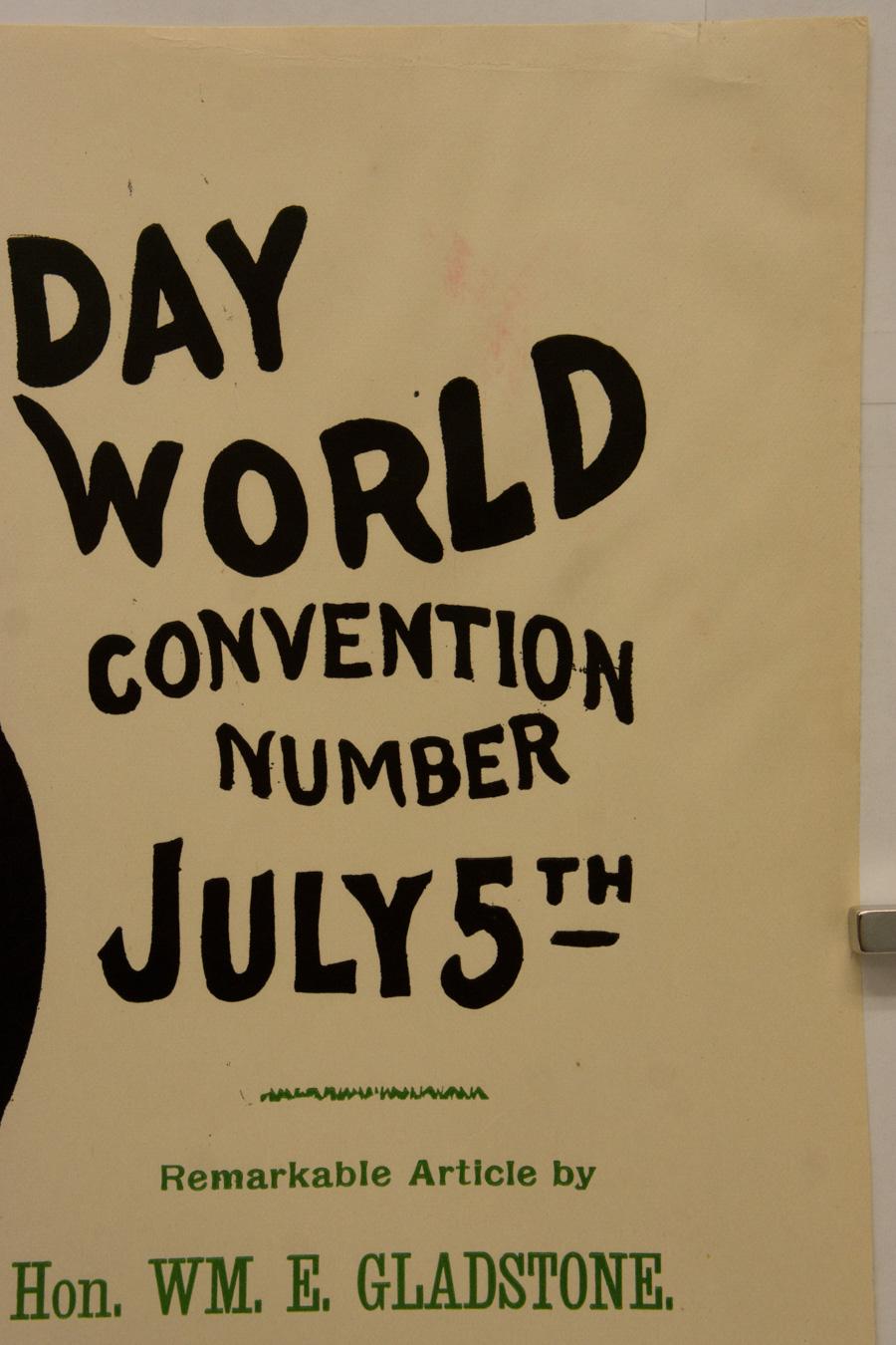 The Sunday World; The Great Sunday World Convention Number, July 5th - Print by F. Gilbert Edge
