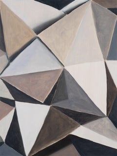 Jasper Hagenaar, Losing grip 2, oil on panel (figurative, abstract)