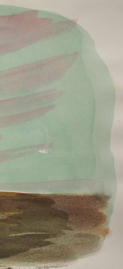 Jasper Hagenaar, Untitled (dolphin with girl), ink on paper (acquarel), (animal)